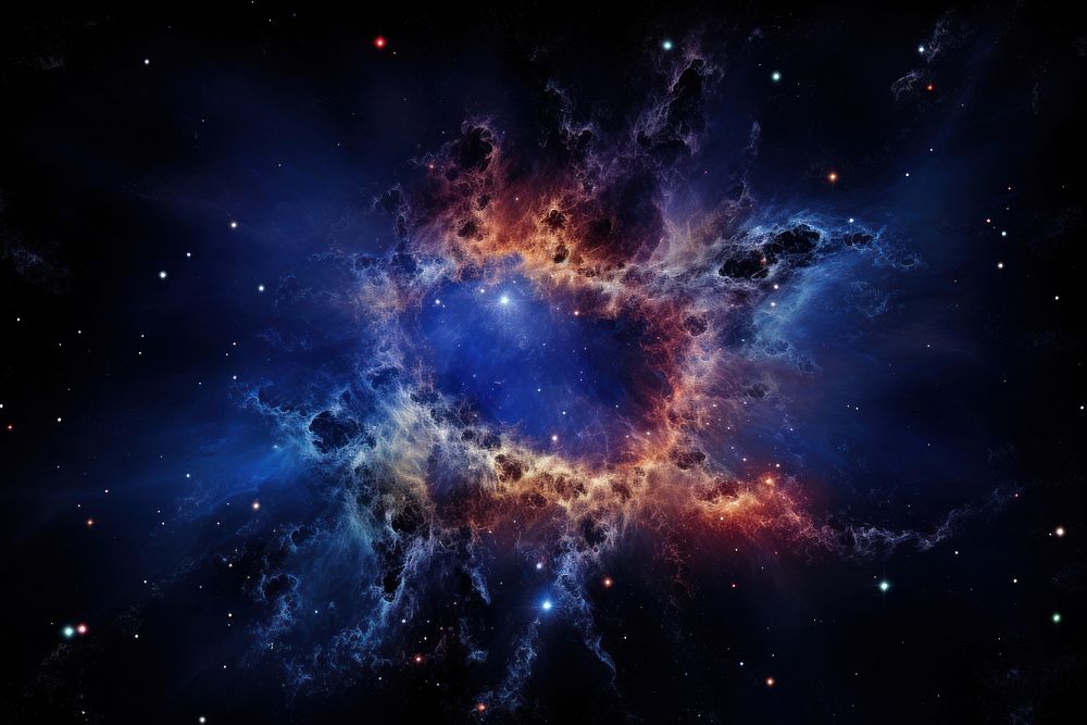Universe astronomy outdoors nebula. AI generated Image by rawpixel.