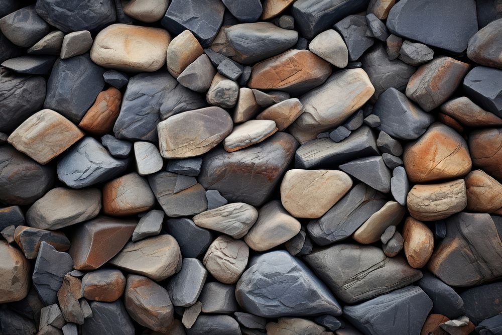 Rock texture pebble deforestation cobblestone. AI generated Image by rawpixel.