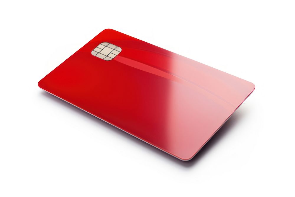 Bank red white background electronics. AI generated Image by rawpixel.