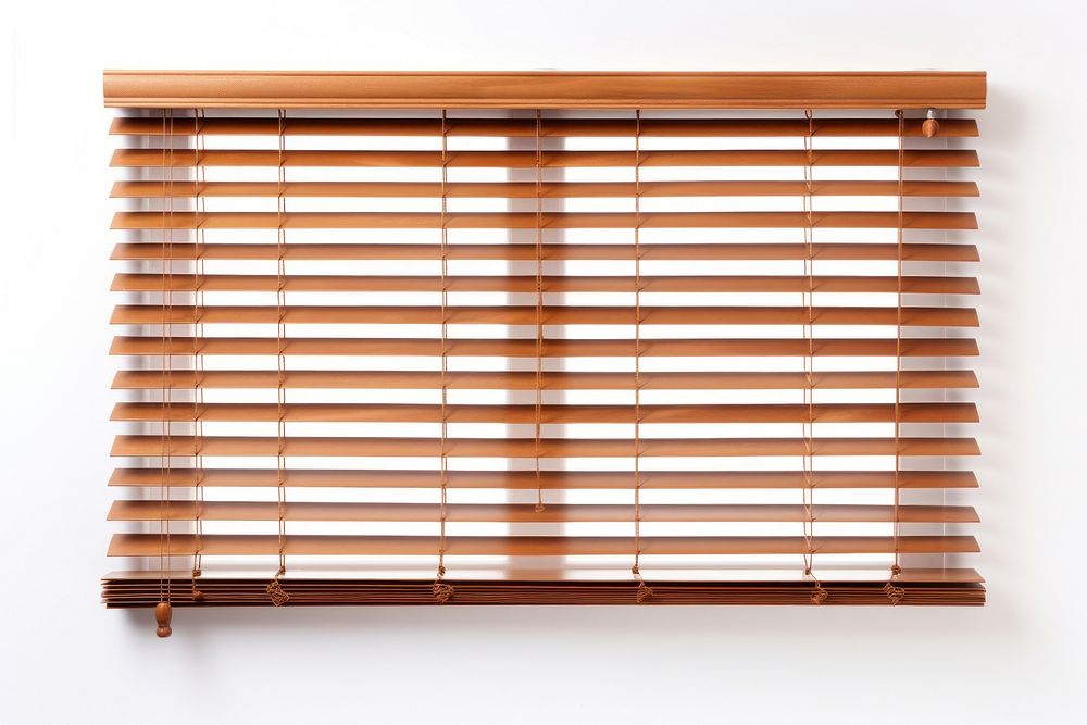 Window curtain blinds wood. AI generated Image by rawpixel.