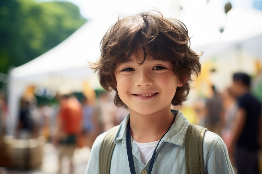 Japanese kid portrait smile adult. AI generated Image by rawpixel.
