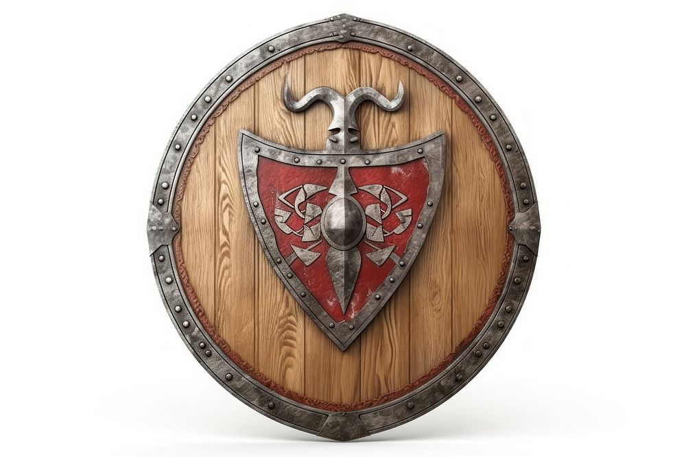 Shield of Viking representation architecture protection. 