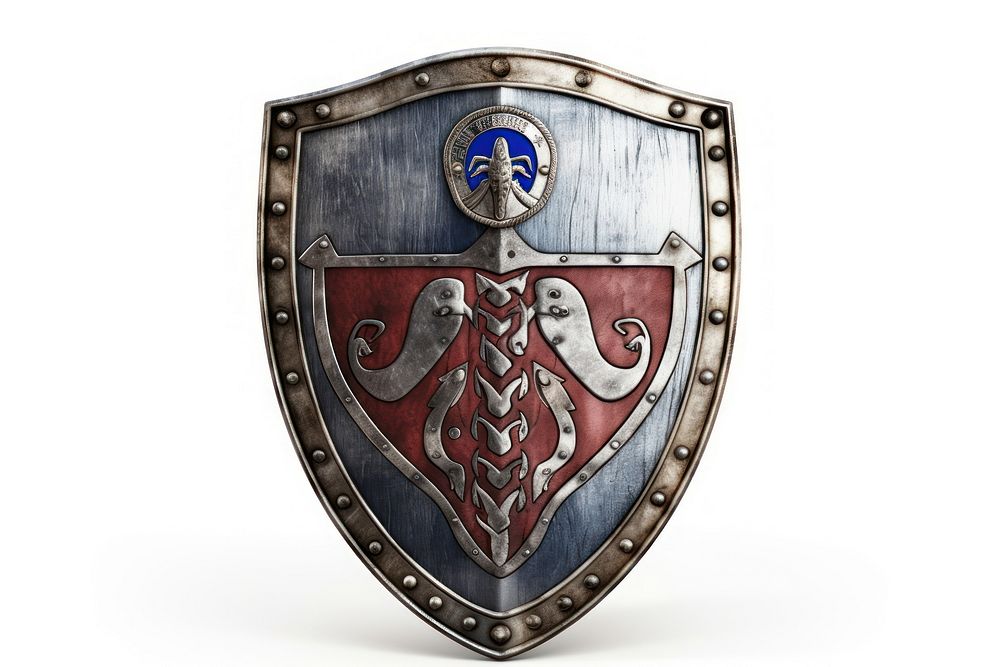 Shield of Viking architecture protection security. AI generated Image by rawpixel.