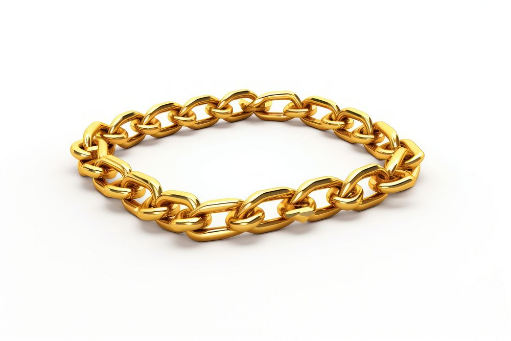Chain gold bracelet jewelry. AI generated Image by rawpixel.