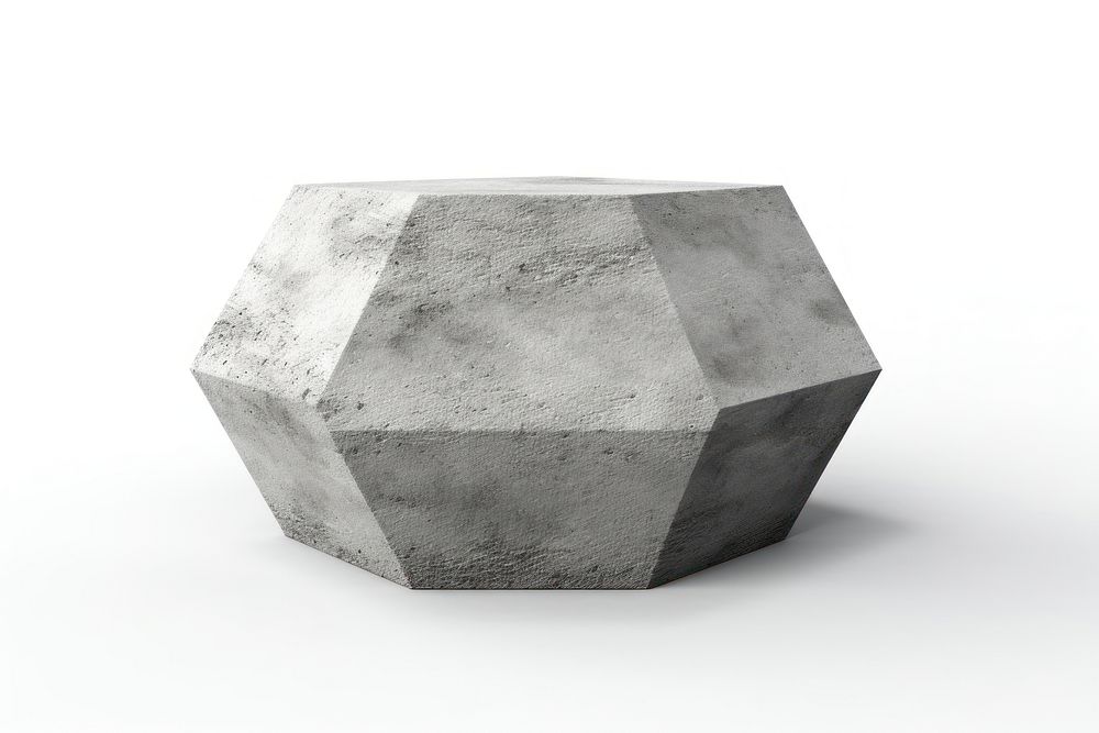 Hexagon diamond white background architecture letterbox. AI generated Image by rawpixel.
