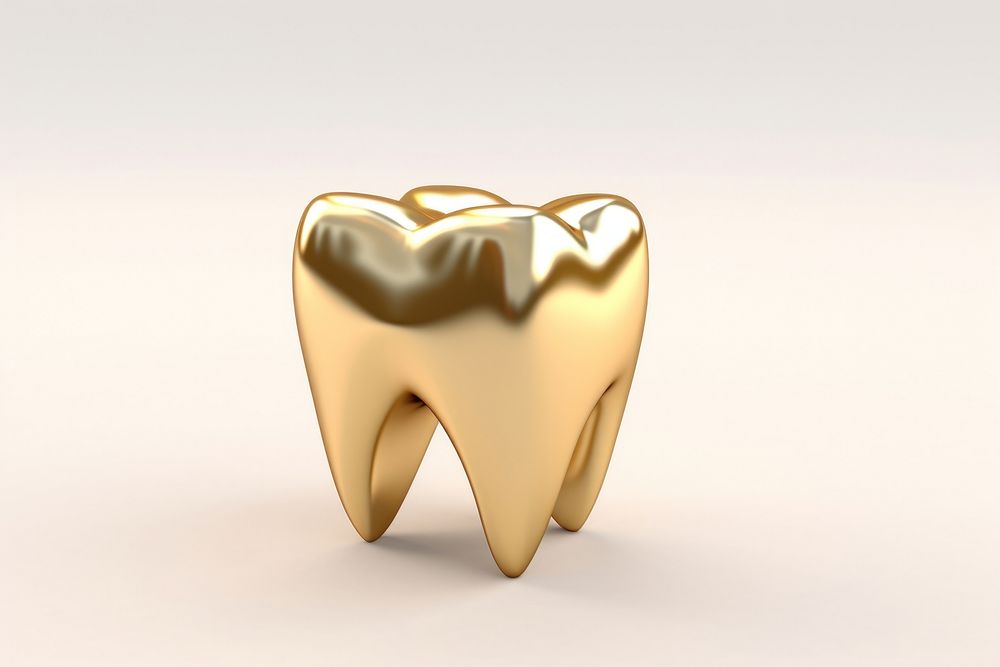 Tooth gold confectionery accessories. AI generated Image by rawpixel.