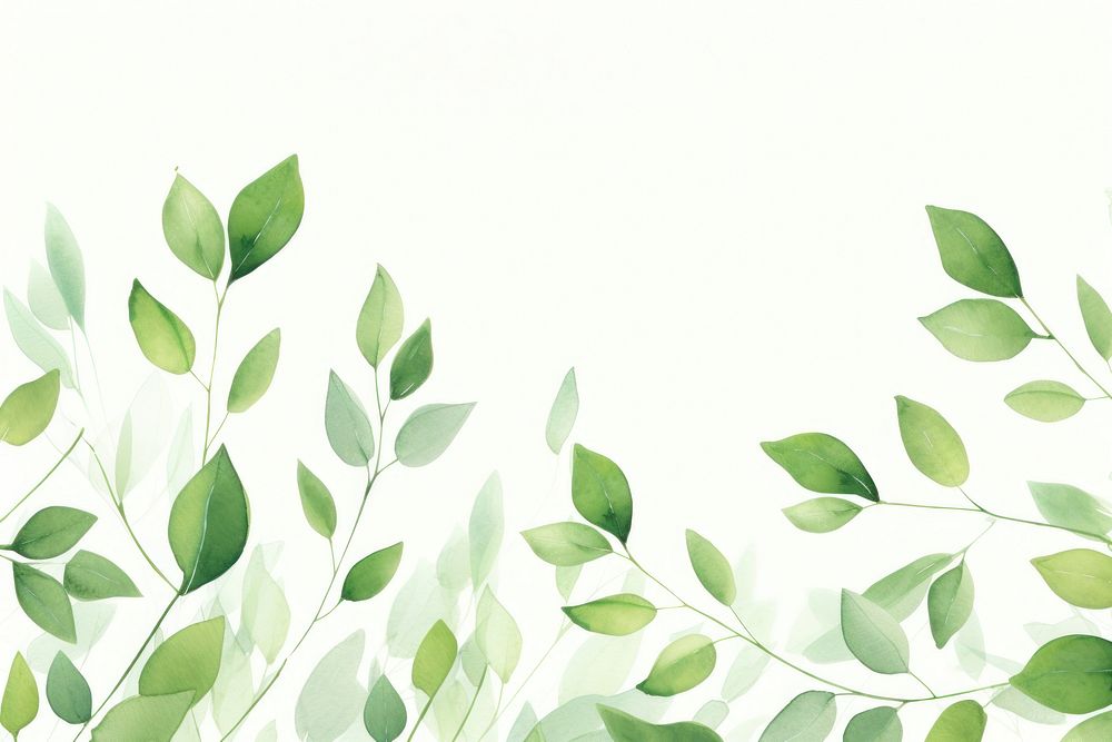 Green leaves background backgrounds graphics pattern. AI generated Image by rawpixel.
