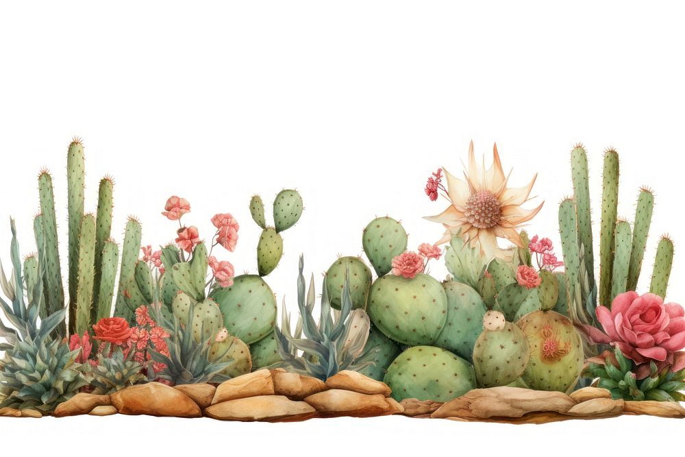 Cactus nature plant creativity. AI generated Image by rawpixel.