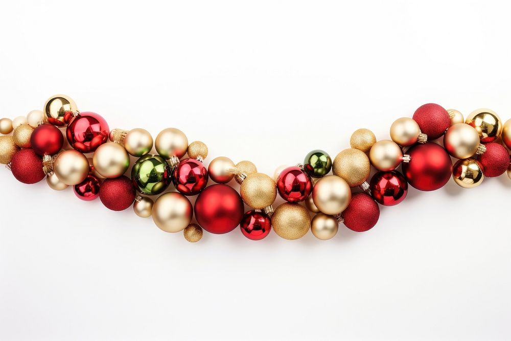 Christmas garland christmas bracelet necklace. AI generated Image by rawpixel.