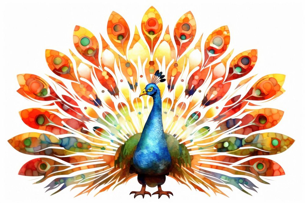 Turkey thanksgiving animal bird white background. AI generated Image by rawpixel.