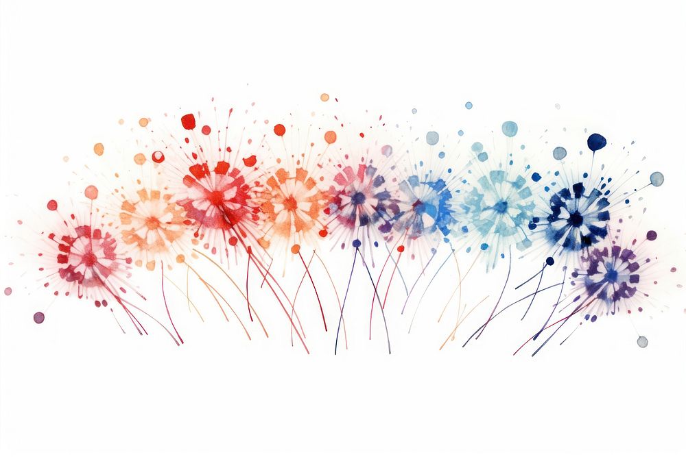 Fireworks backgrounds graphics pattern. 