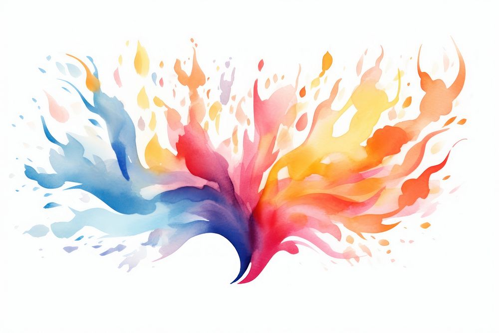 Splash paint backgrounds painting graphics. AI generated Image by rawpixel.