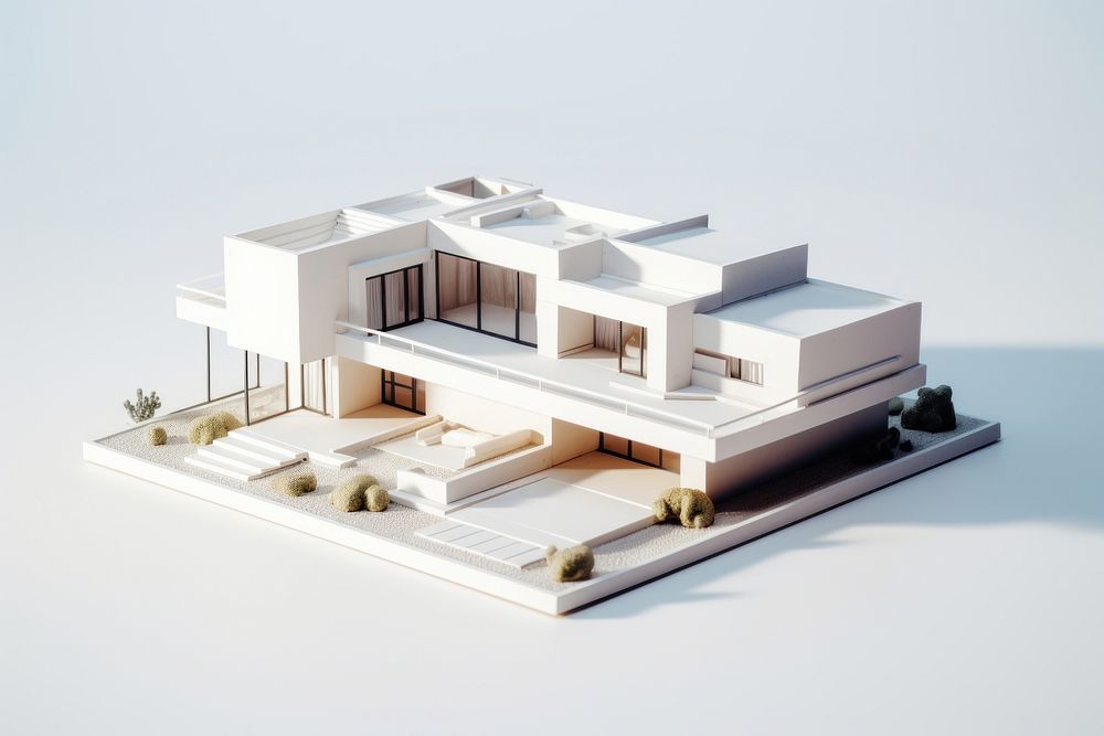 Architectural house architecture building. AI generated Image by rawpixel.