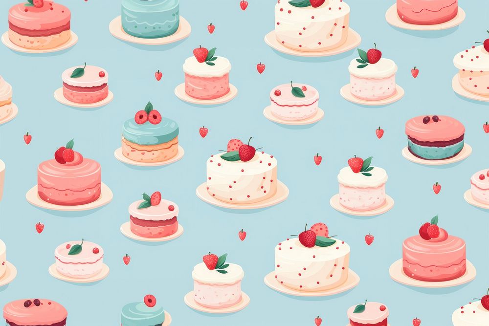 Cake backgrounds wallpaper dessert. AI generated Image by rawpixel.