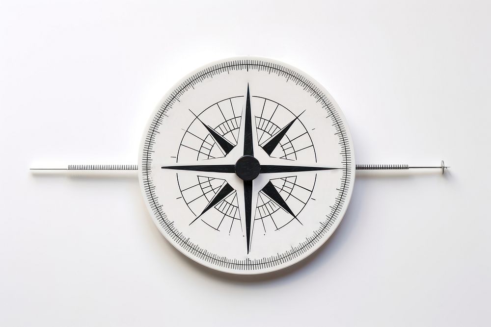 Compasses pencil circle dartboard accuracy. AI generated Image by rawpixel.