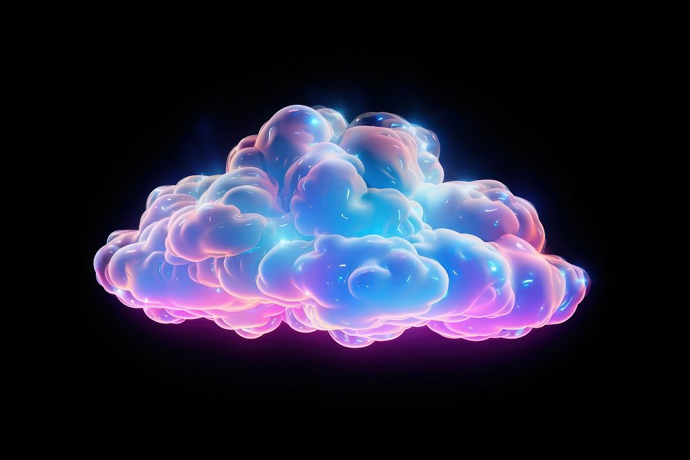 Cloud nature purple sky. AI generated Image by rawpixel.