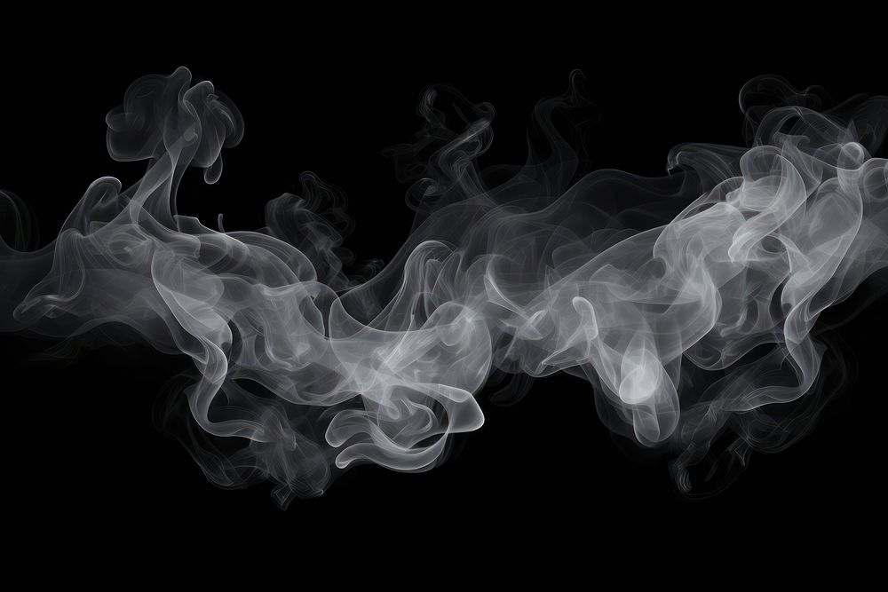 Smoke backgrounds black black background. AI generated Image by rawpixel.