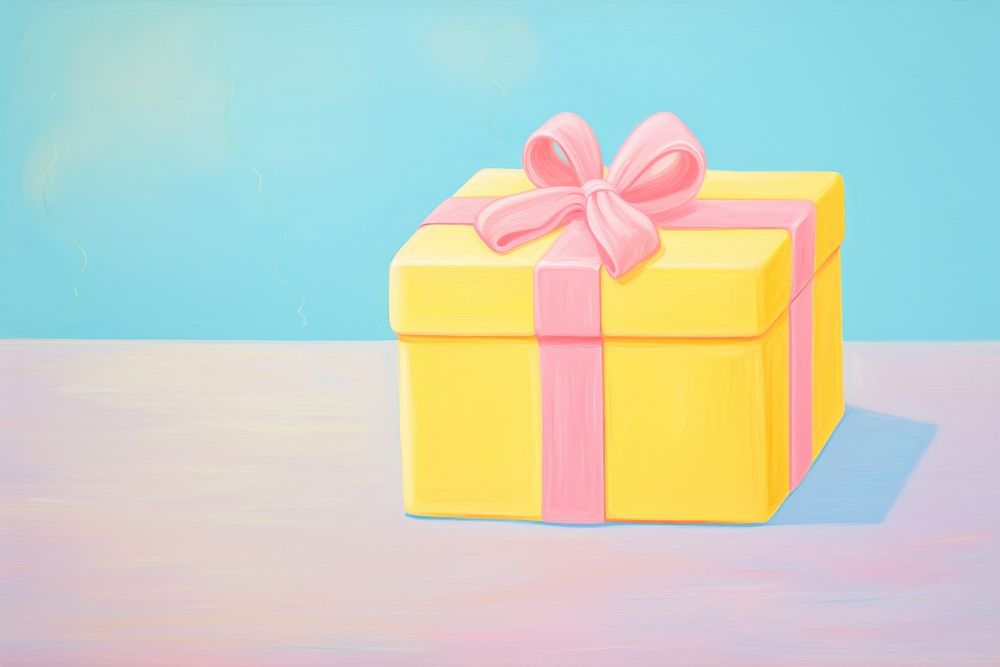 Gift box birthday anniversary celebration. AI generated Image by rawpixel.