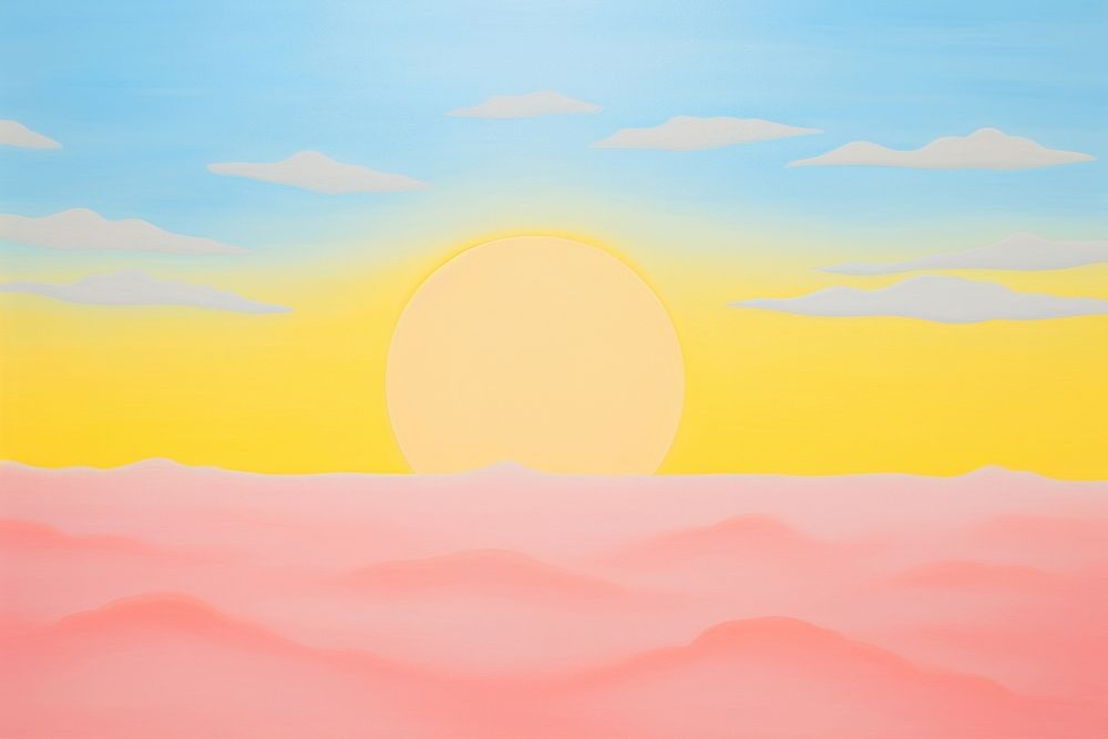 Sun backgrounds sunlight outdoors. AI generated Image by rawpixel.