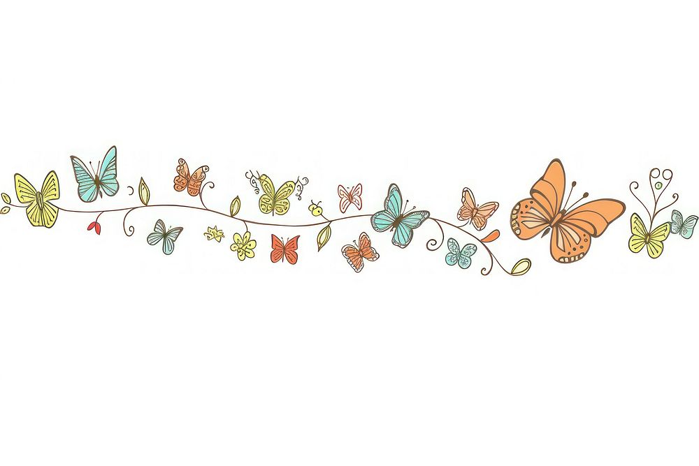 Butterfly graphics pattern insect. AI generated Image by rawpixel.