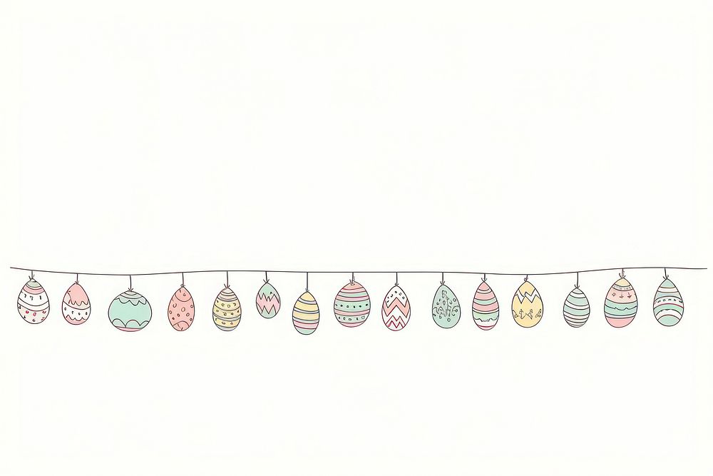 Easter eggs text white background celebration. AI generated Image by rawpixel.