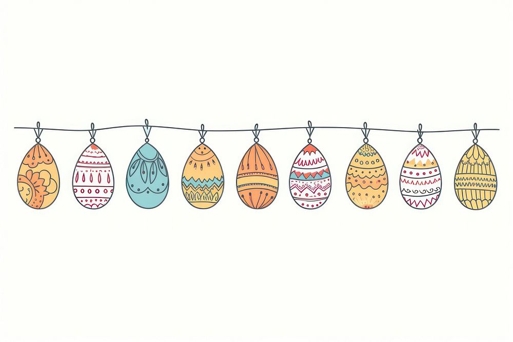 Easter eggs celebration accessories creativity. AI generated Image by rawpixel.