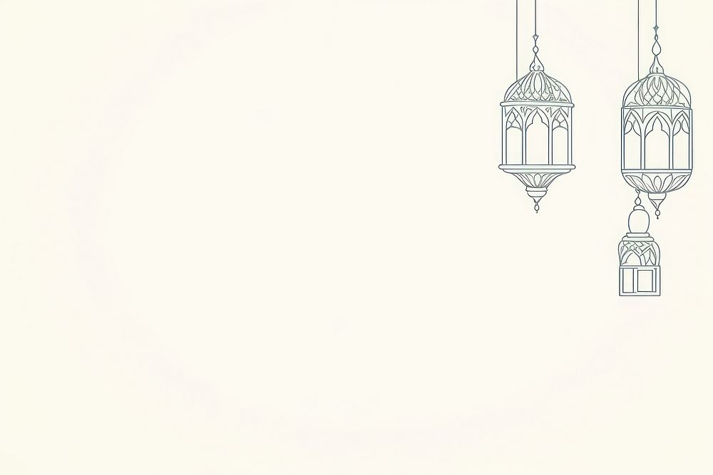 Muslim lantern backgrounds white lamp. AI generated Image by rawpixel.