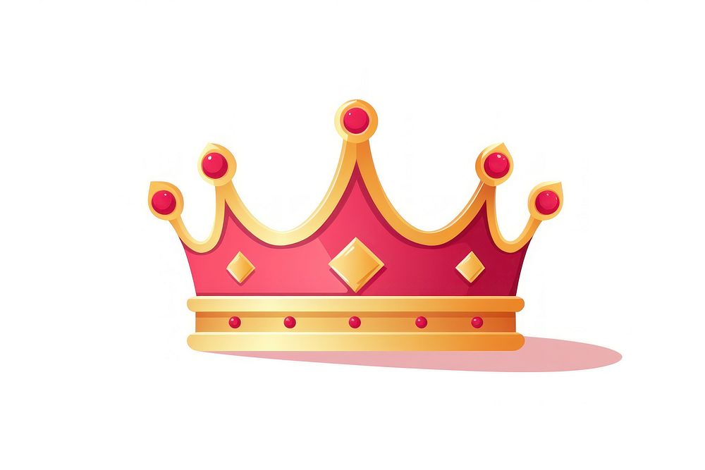 A crown white background accessories accessory. AI generated Image by rawpixel.