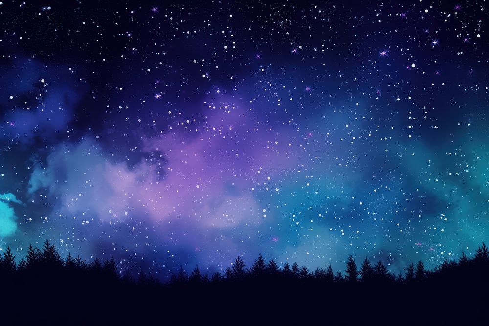Night sky backgrounds outdoors. AI generated Image by rawpixel.