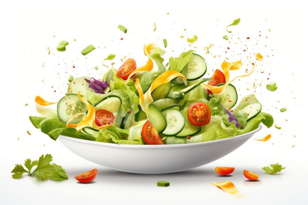 Vegetable salad cucumber plant food. AI generated Image by rawpixel.
