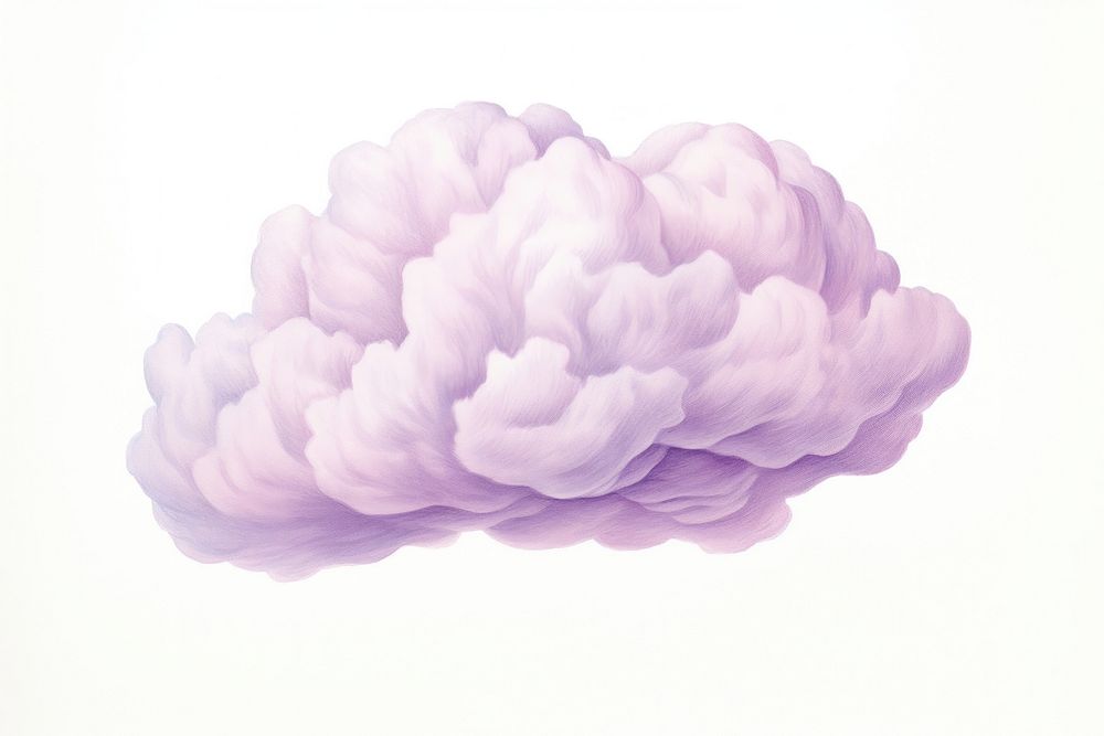 Cloud nature sky lavender. AI generated Image by rawpixel.