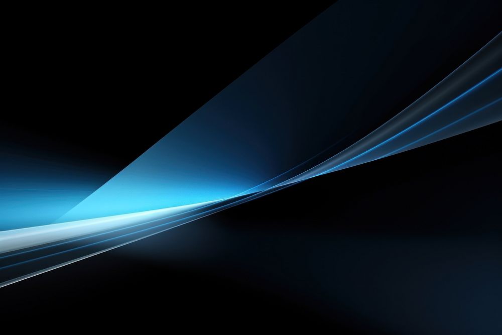 Blue light backgrounds black. AI generated Image by rawpixel.