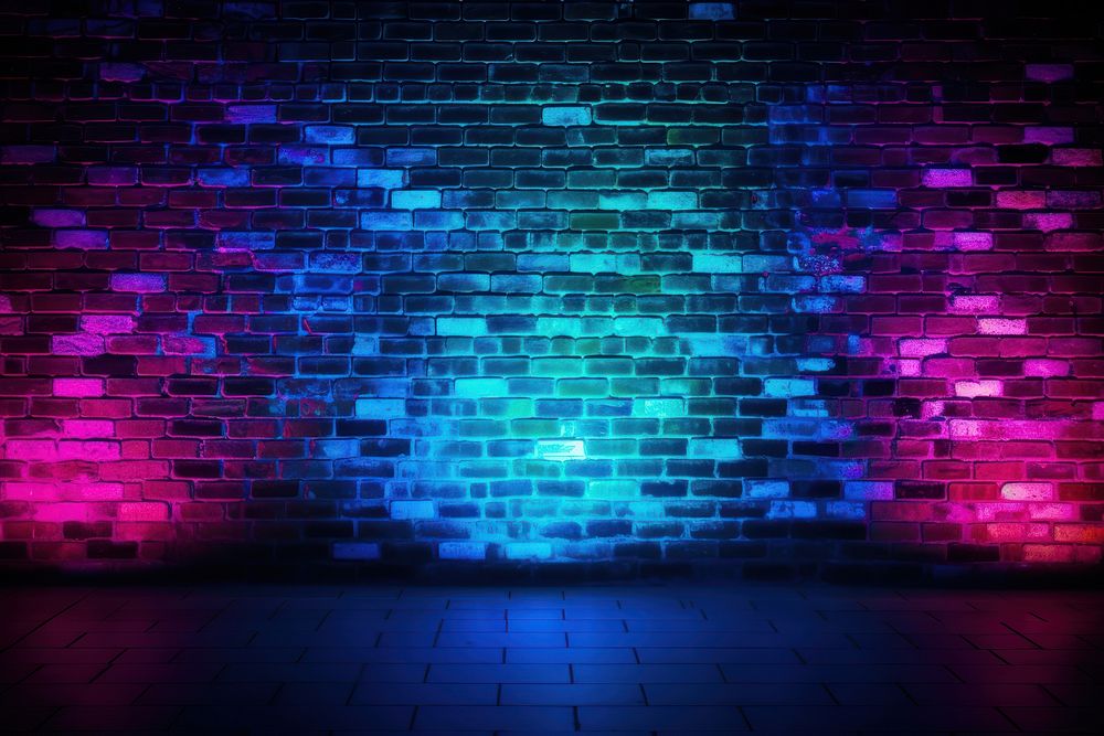 Brick wall light brick architecture. AI generated Image by rawpixel.