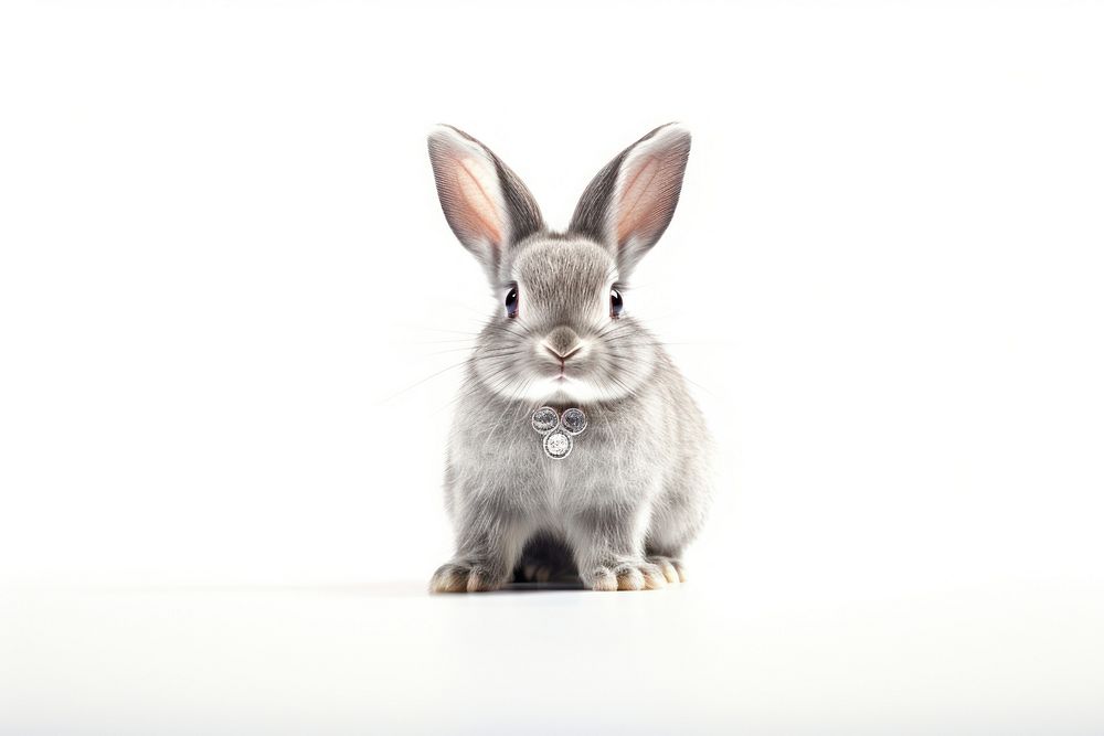 Bunny animal mammal rodent. AI generated Image by rawpixel.