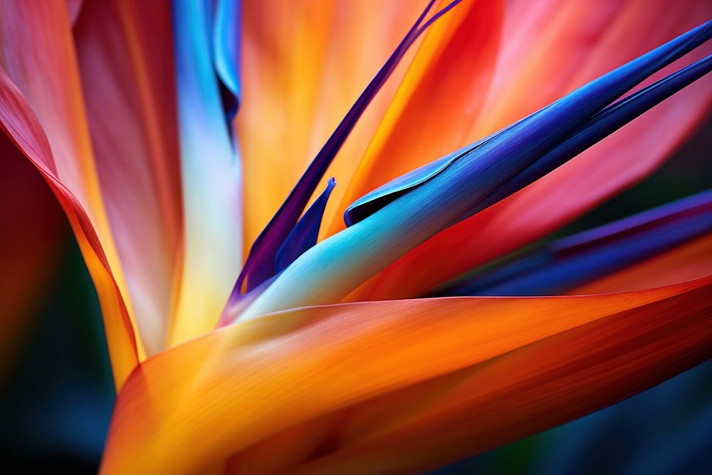 Bird of paradise flower backgrounds pattern. AI generated Image by rawpixel.