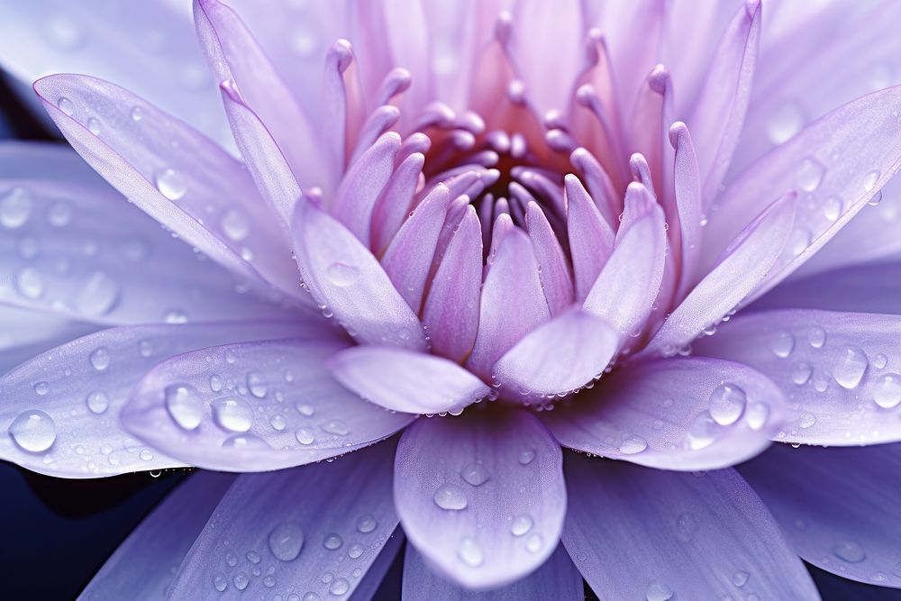Water lily flower blossom petal. AI generated Image by rawpixel.