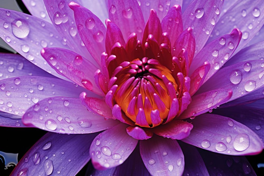 Water lily flower backgrounds blossom. AI generated Image by rawpixel.