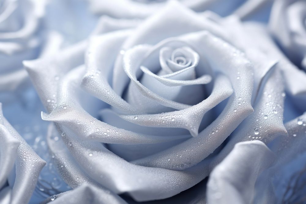 Silver rose flower backgrounds petal. AI generated Image by rawpixel.