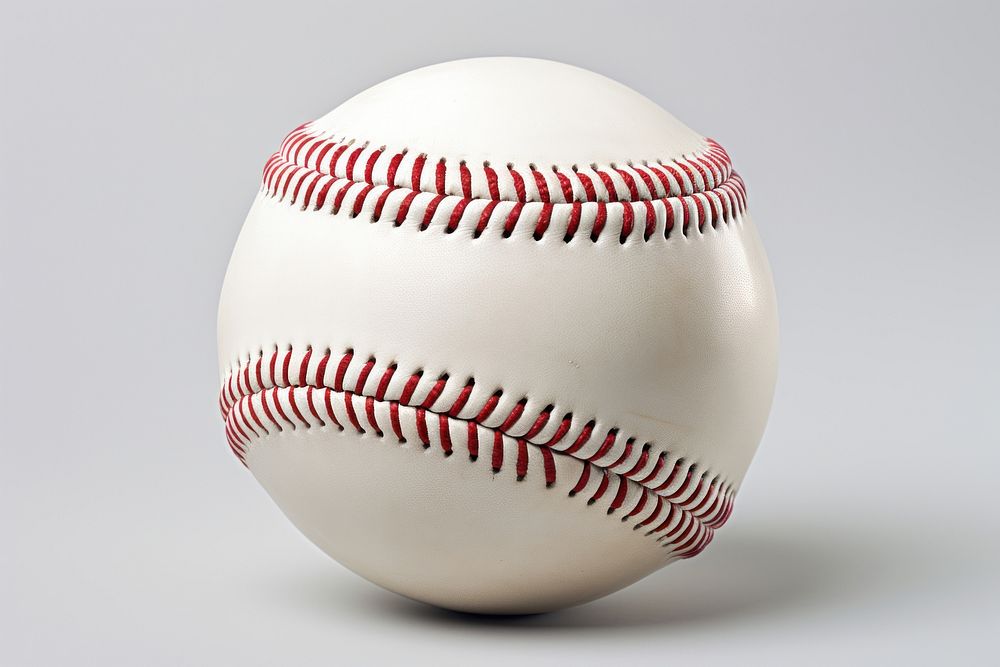 Baseball ball sphere sports softball. AI generated Image by rawpixel.