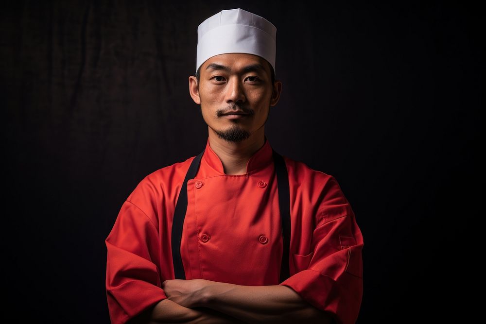 Japanese chef people adult photo. AI generated Image by rawpixel.