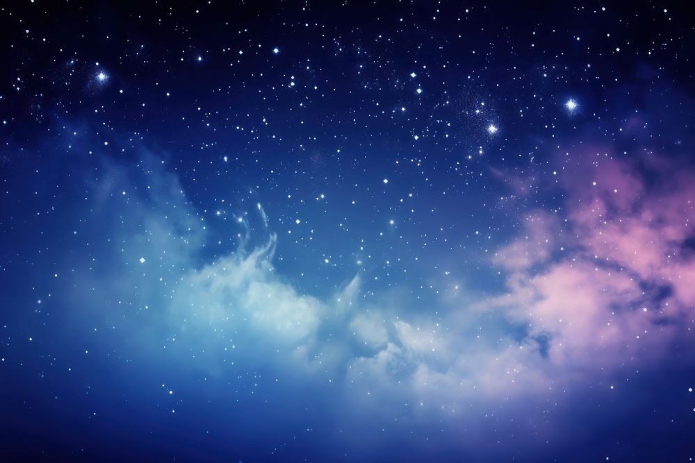 Dreamy pastel colors starry night sky backgrounds astronomy universe. AI generated Image by rawpixel.