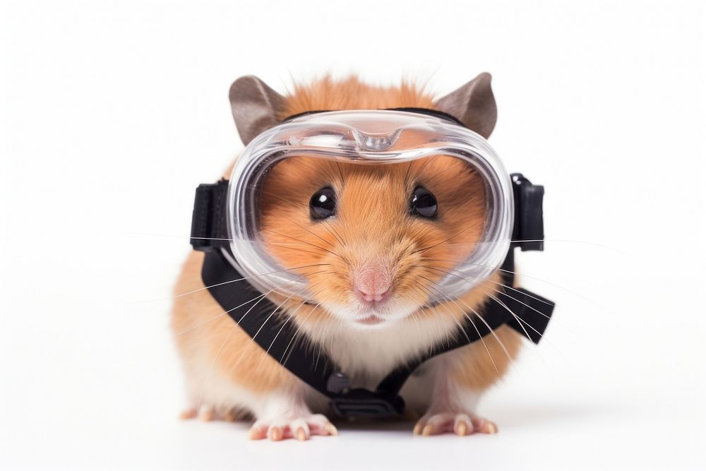 Hamster animal pet accessories. AI generated Image by rawpixel.