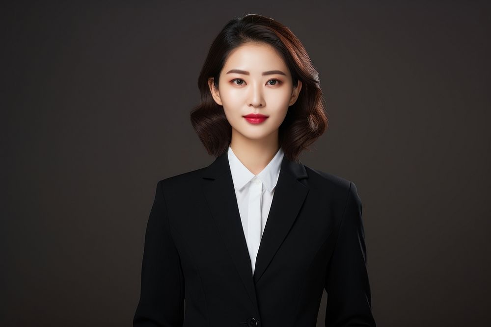 Business korean woman portrait adult photo. AI generated Image by rawpixel.