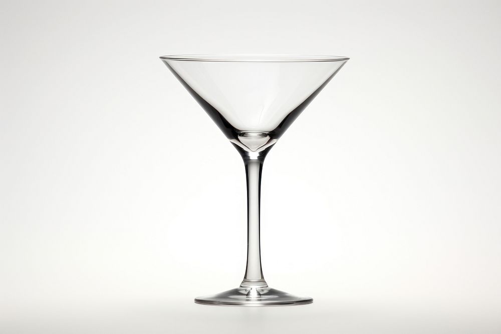 Martini glass cocktail drink white background. AI generated Image by rawpixel.