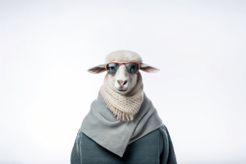 Sheep animal livestock portrait. AI generated Image by rawpixel.