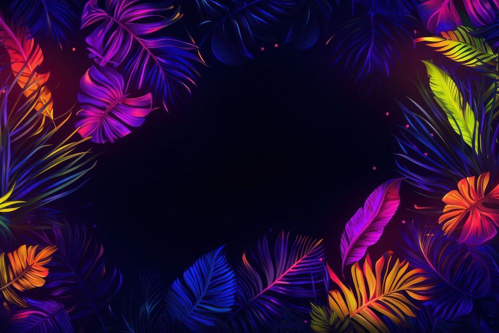 Summer Party backgrounds glowing pattern. AI generated Image by rawpixel.