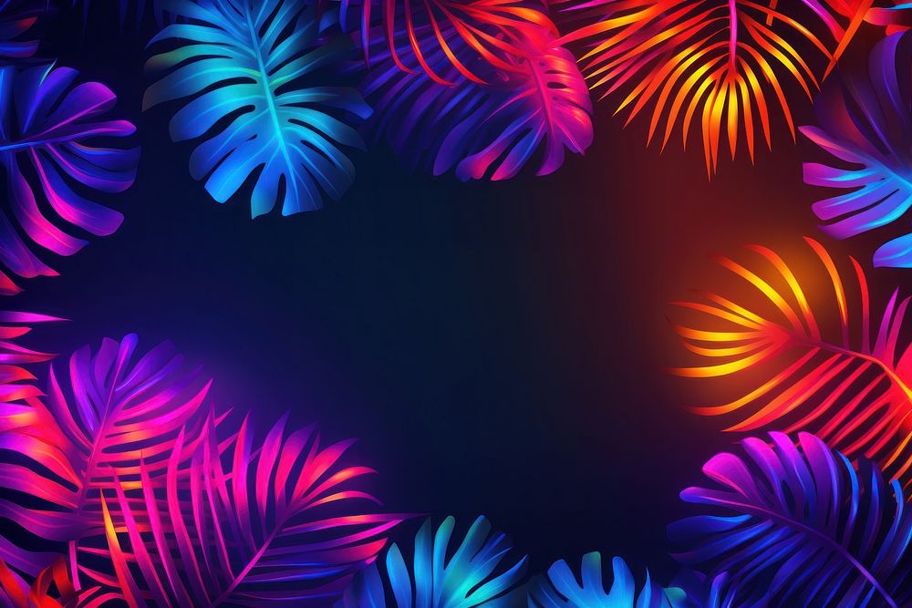 Summer Party backgrounds glowing pattern. AI generated Image by rawpixel.