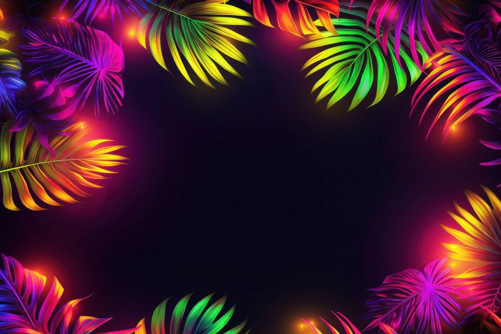Summer Party light backgrounds glowing. AI generated Image by rawpixel.