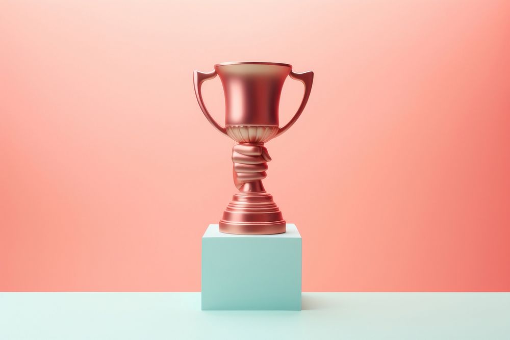 Success trophy achievement investment. AI | Premium Photo Illustration ...