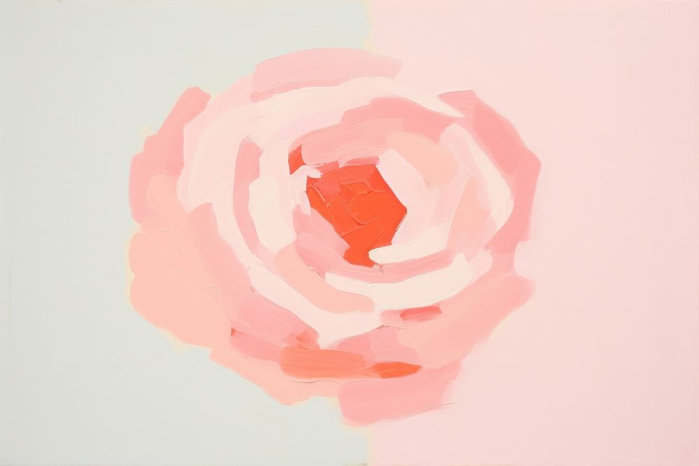 Rose painting flower petal. AI generated Image by rawpixel.
